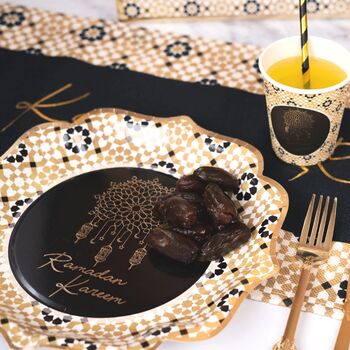 Ramadan Party Pack Black And Gold, 4 of 10