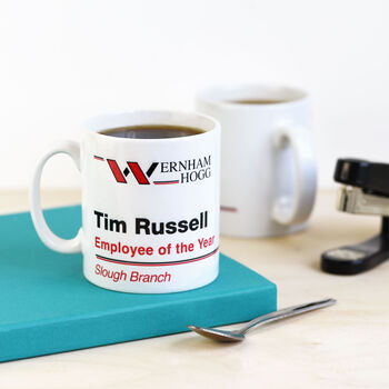 Personalised The Office Wernham Hogg Employee Of The Year Mug, 4 of 6