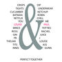 Personalised Perfect Together Print, thumbnail 6 of 7