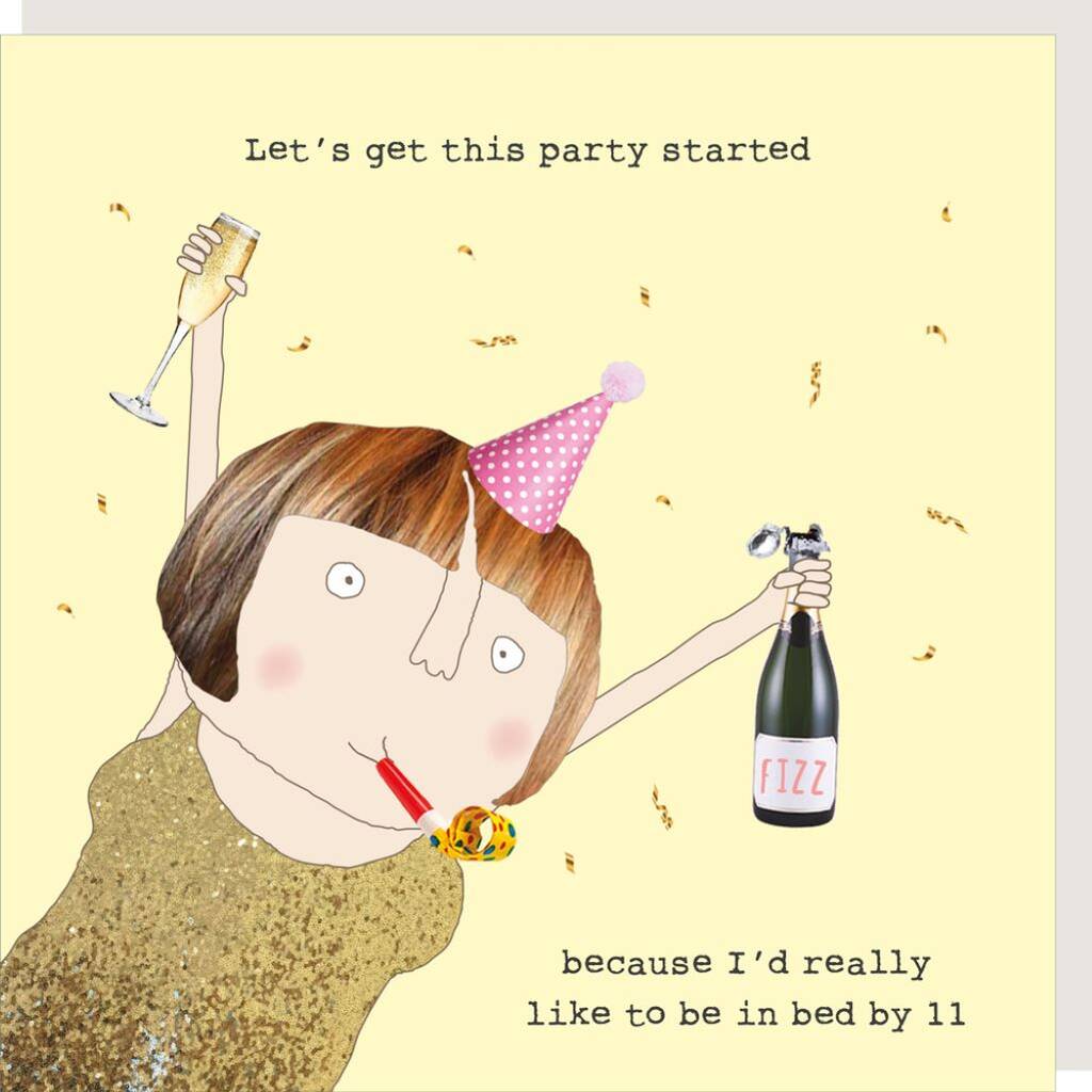 Party Started Birthday Card By Rosie Made A Thing