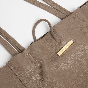 Milan Soft Leather Tote Bag, 2 of 9