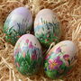 Hand Painted Easter Egg Decoration Meadow, thumbnail 4 of 4