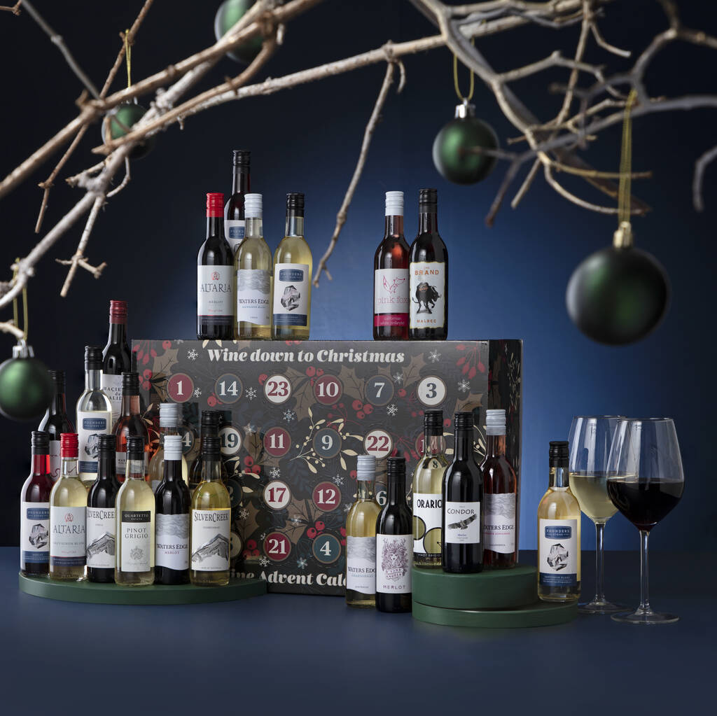 Wine Down To Christmas Advent Calendar, 1 of 5