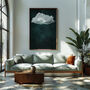 Whispers Of Light Cloud Art Green, thumbnail 1 of 4