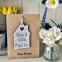 Personalised New Home House Wooden Keepsake Card, thumbnail 7 of 7