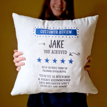 Personalised Cushion Gift For Men, 6 of 10