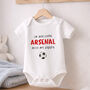 Personalised Football Supporter Baby Grow, thumbnail 1 of 8