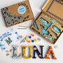 Personalised Paint Your Own Under The Sea Wooden Name, thumbnail 1 of 6