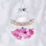 Personalised Baby Confetti Bauble, thumbnail 1 of 6