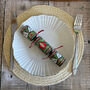 Folklore Green Mini Christmas Crackers Set Of Eight, thumbnail 1 of 6