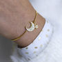 Pave Moon And Star Charm Bracelet, thumbnail 8 of 10