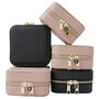 Personalised Leather Travel Jewellery Boxes, thumbnail 1 of 10
