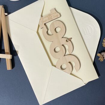 Personalised 1966 60th Anniversary Year Card, 11 of 12