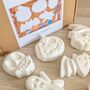 Paint Your Own Halloween Plaster Shapes Gift Box, thumbnail 3 of 6