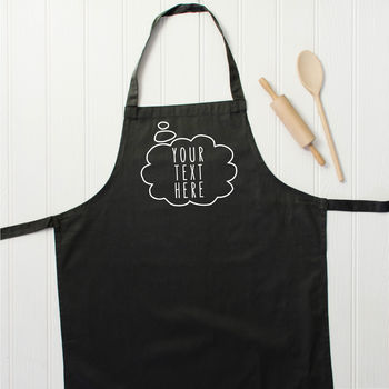 Personalised Thought Bubble Apron, 2 of 8