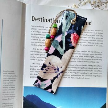 Floral Linen Bookmark, 6 of 11
