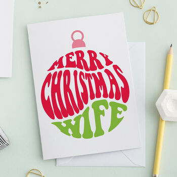 Personalised *Any Name* Merry Christmas Card, 4 of 5