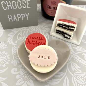 'Finally Divorced' Chocolate Covered Oreo Twin Gift, 8 of 12