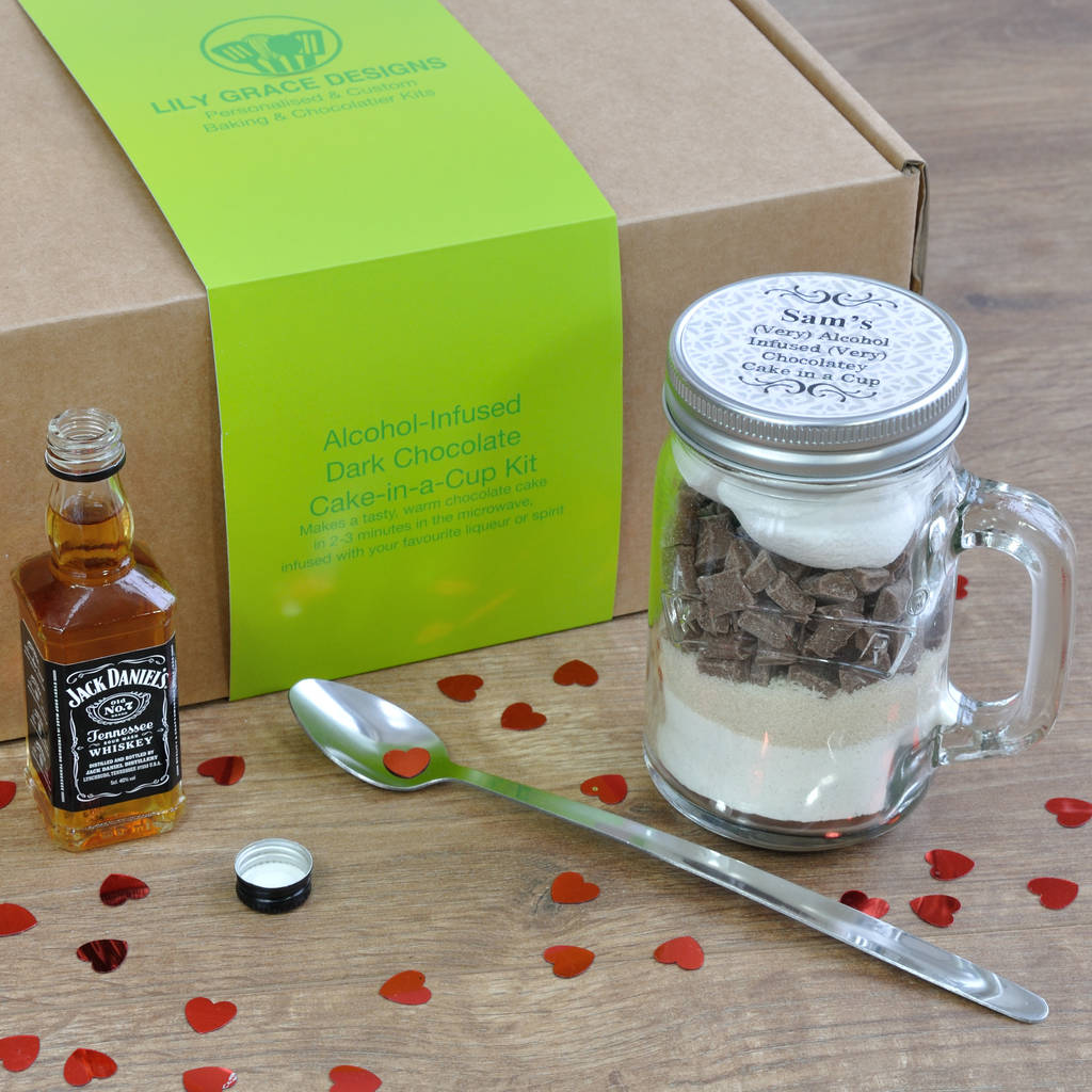 Boozy Valentines Gift Double Whiskey Treat