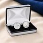 Luxury 60th Birthday Sixpence Cufflinks, thumbnail 5 of 9