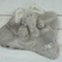 Elephant Finger Puppet Baby Soother Comforter, Boxed, thumbnail 6 of 7