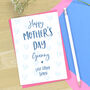 Granny Mother's Day Card With Heart Detail, thumbnail 2 of 3