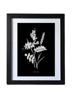 Nine Framed Botanical Wall Art Prints, 8 of 12