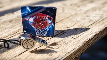 Personalised Basketball Sports Whistle – Coach Or Referee Gift, 8 of 8