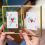 Love You Dad Playing Cards Letterbox Gift Set, thumbnail 1 of 6