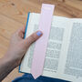 Personalised Leather Pointed Bookmark, thumbnail 1 of 11