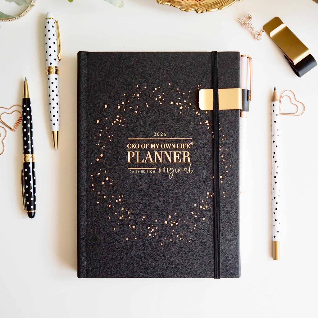 2026 Daily Life Planner | Ceo Of My Own Life® | Black, 1 of 7
