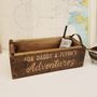 Personalised Engraved Wooden Crate, thumbnail 1 of 4