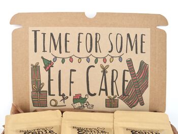 “Elf Care” Christmas Bath Gift Set, 3 of 4