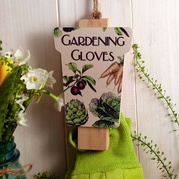 Big Peg 'Gardening Gloves' Vegetable Design, 2 of 2