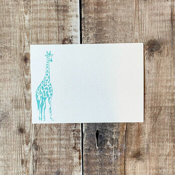 Giraffe Notecards, 3 of 4