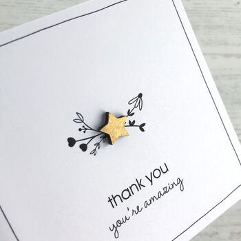 You're Amazing, Star Thank You Card, 3 of 4