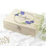 Personalised Floral Bridesmaid Keepsake Box, thumbnail 7 of 12