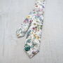 Wild Flower Neck Tie Spring Tie Adults And Childs, thumbnail 5 of 6