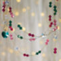 Crystal Christmas Garland, Handmade, thumbnail 9 of 12