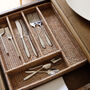 Marbury Rattan Cutlery Storage Organizer, thumbnail 3 of 4