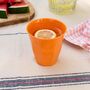 Orange Melamine Tumbler Cup, thumbnail 1 of 3