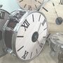 Large Drum Wall Clock 15 Inch, thumbnail 6 of 8