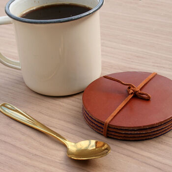 Leather Coasters, 3 of 5