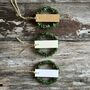 Handmade Mini Wreaths Table Place Cards Set Of Four, thumbnail 4 of 4