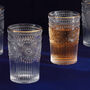 G Decor Set Of Four Dario Tumbler Textured Glasses, thumbnail 1 of 5