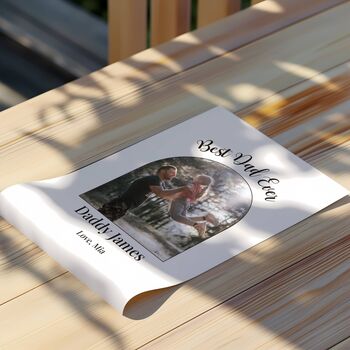 Personalised Best Dad Ever Photo Print, 6 of 6