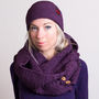 Organic Cotton Scarf And Snood, thumbnail 3 of 6