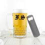 Monogrammed Medieval Style Beer Glass Tankard, thumbnail 3 of 7