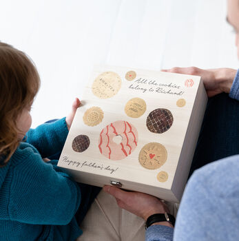 Personalised Cookies Keepsake Gift Box, 2 of 5