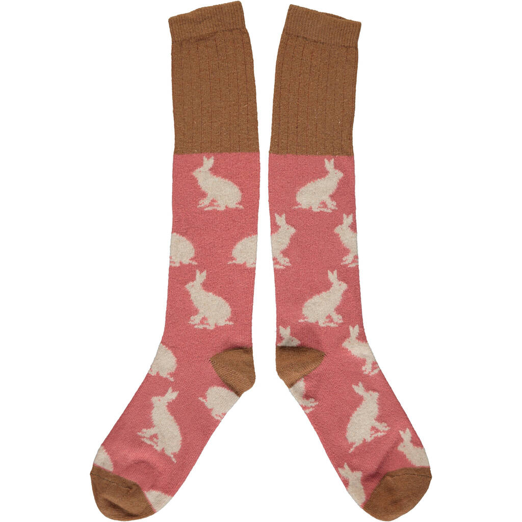 Ladies Soft Lambswool Socks : Animal By Catherine Tough ...